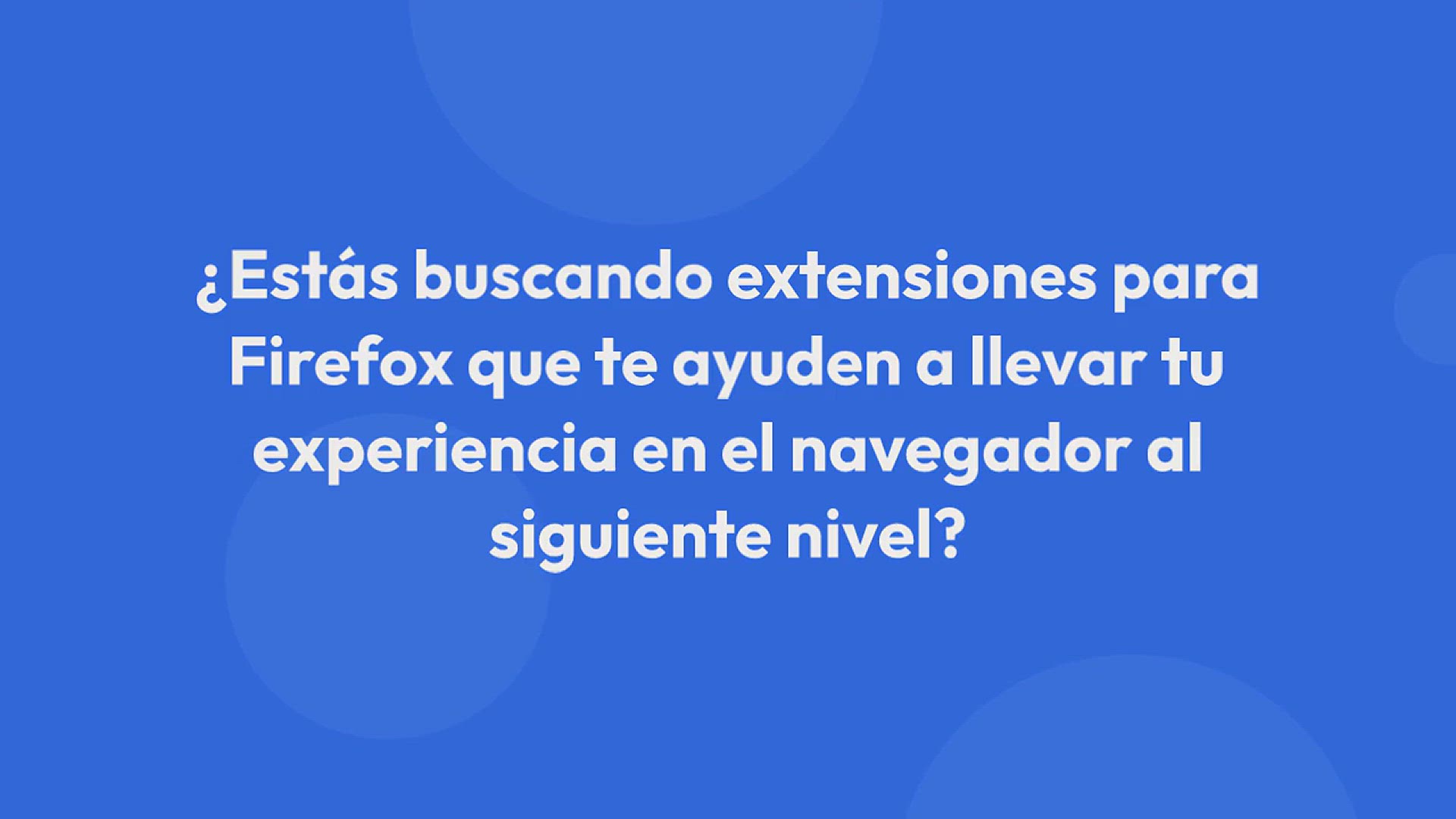 Video thumbnail for 12 Mejores Extensiones y Add-ons para Firefox en 2024
