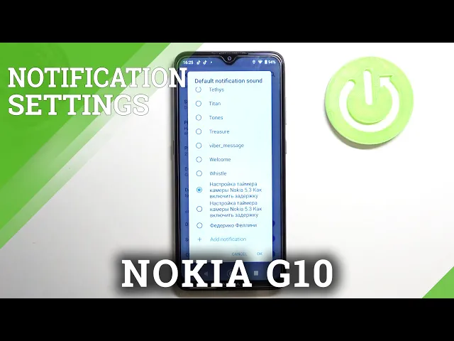 Video thumbnail for How to Set Custom Notification Sound in NOKIA G10 – Adjust Sound Settings