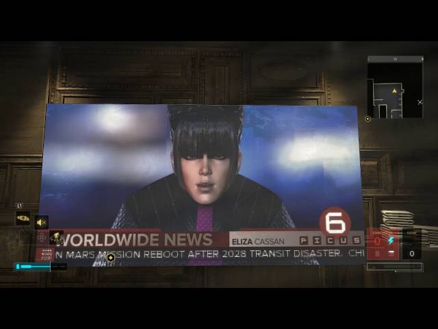 Video thumbnail for Deus Ex: Mankind Divided - Picus TV Eliza Cassan: Talos Rucker Interview, Cista Airline Crash PS4