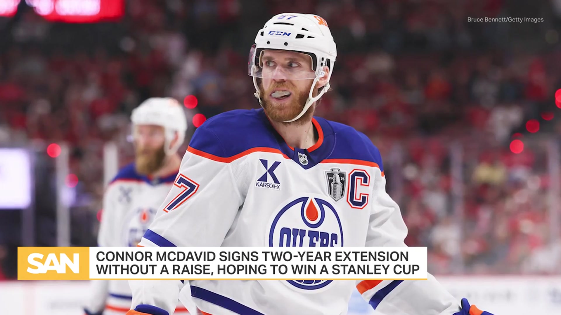 'Video thumbnail for McDavid says no to big extension money, Oilers have 3 years to make it count'