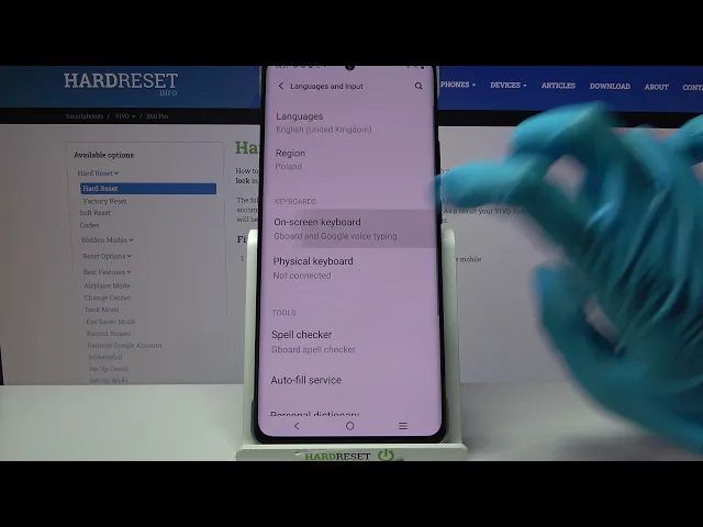 Video thumbnail for How to Manage Auto Correction in VIVO X60 – Find Auto Correction Options