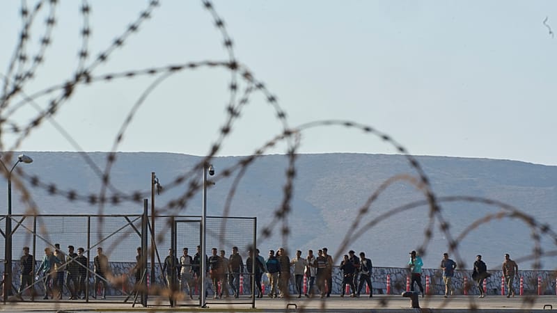 Video thumbnail for EU lawmakers approve deportation hubs for migrants
