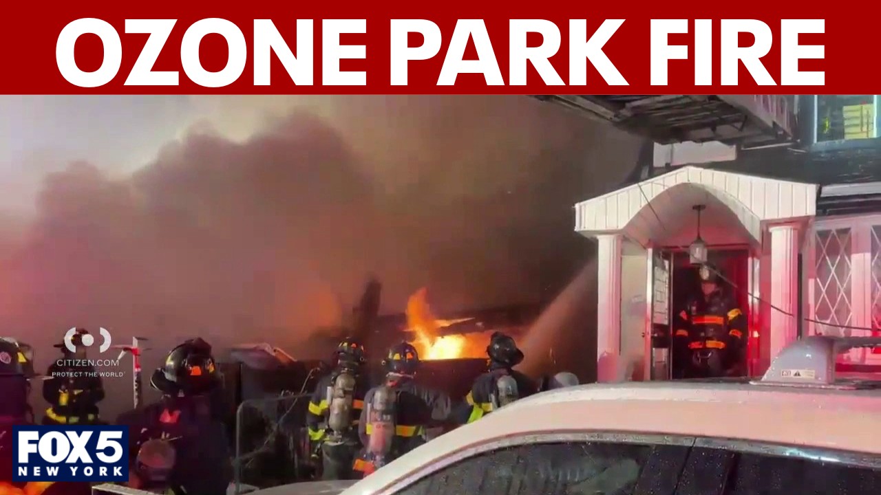 Video thumbnail for Several firefighters injured in Ozone Park