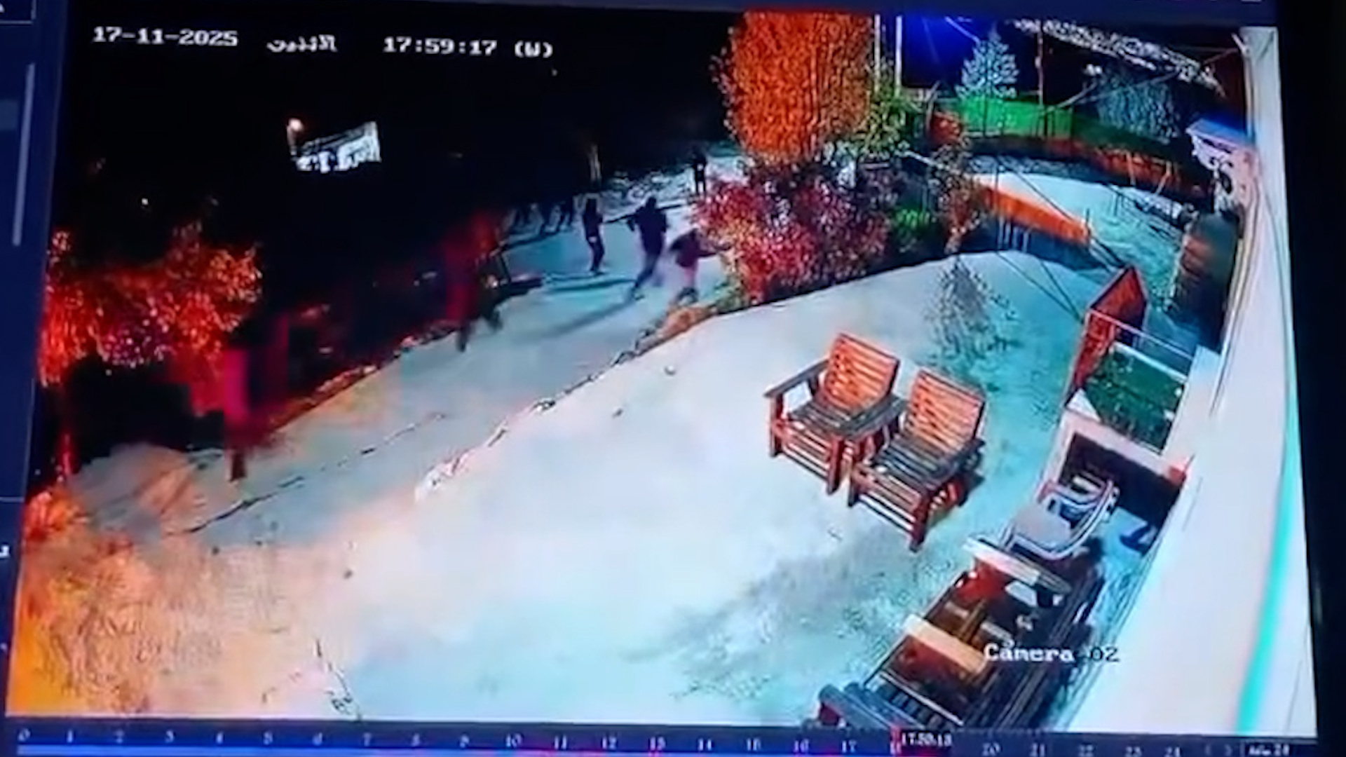 Video thumbnail for Israeli settlers set fire to Palestinian home in Bethlehem