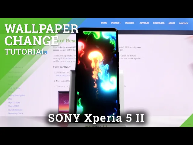 Video thumbnail for How to Download & Apply Live Wallpaper Magic Fluids on SONY Xperia 5 II – Locate Unique Wallpaper