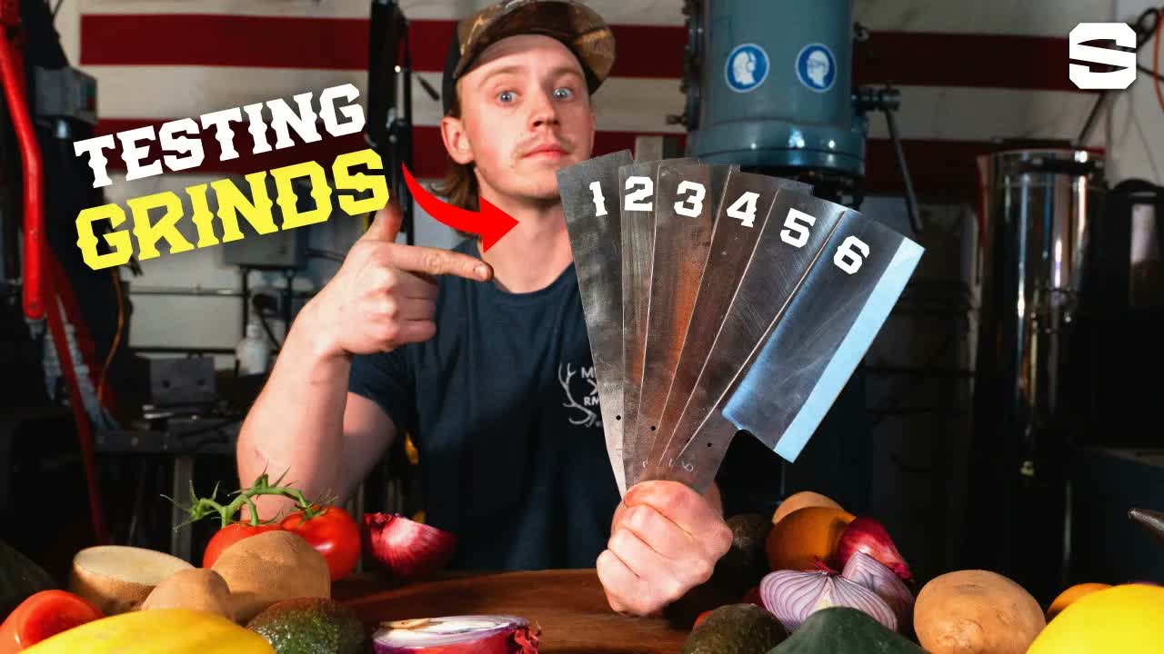 Video thumbnail for Will Stelter: Testing Popular Kitchen Knife Grinds - Which is Best?