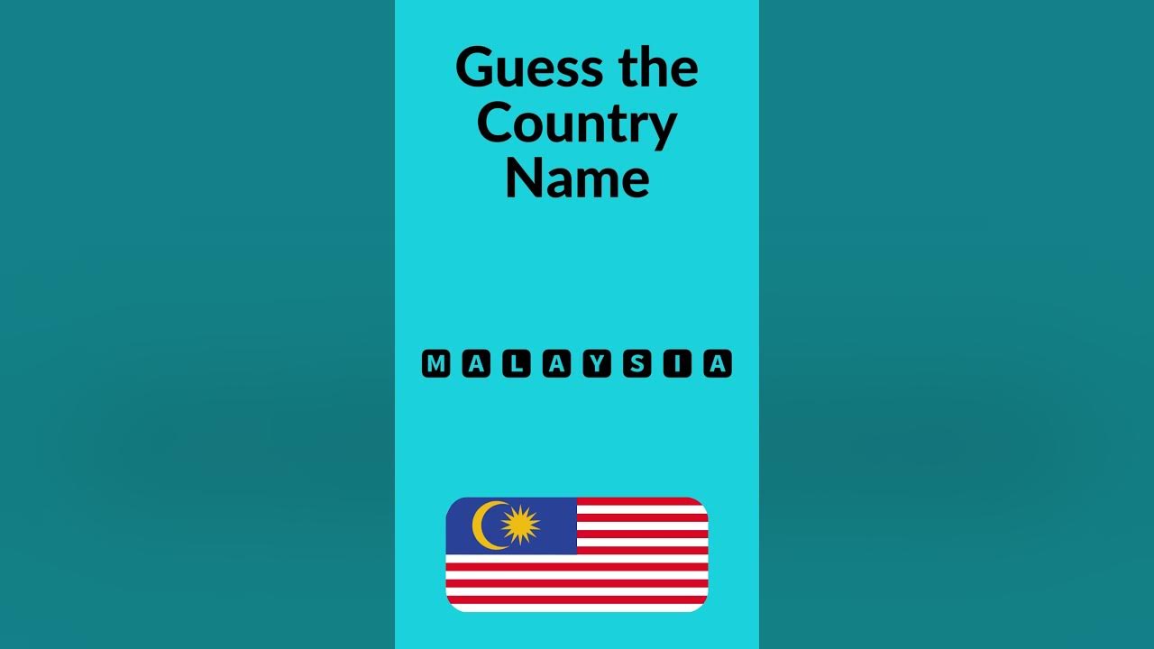 Video thumbnail for Guess the Country by its Scrambled Name #short