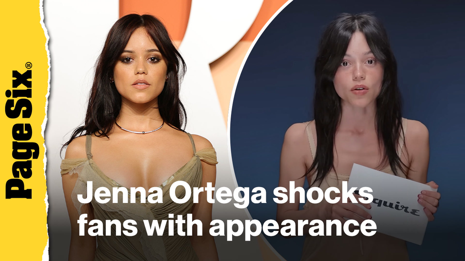 Video thumbnail for Jenna Ortega shocks fans with appearance, reveals as a child star she skipped eating or drinking