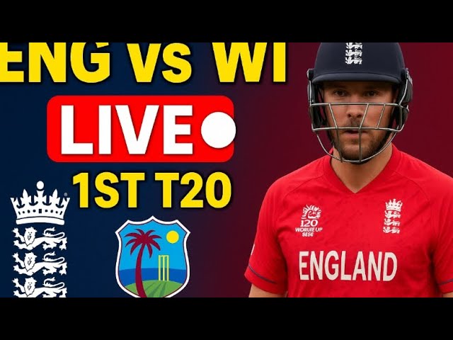 Video thumbnail for ENG vs WI Live Streaming | England vs West Indies Today Match | Live Score