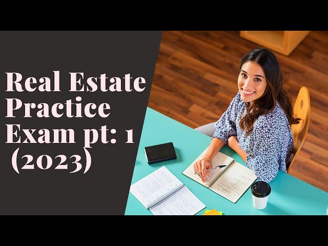 Video thumbnail for Real Estate Practice Exam Questions 1-50 (2023)