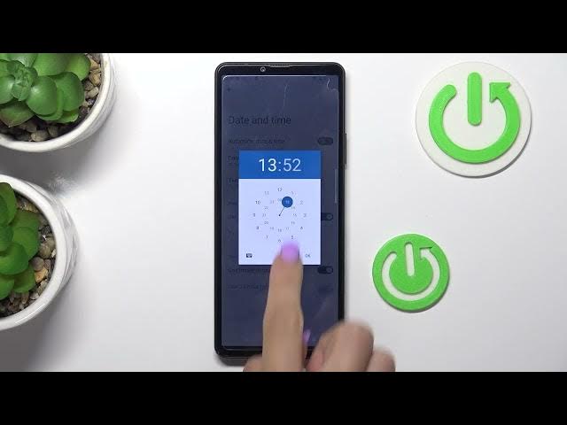 Video thumbnail for SONY Xperia 10 IV - How To Adjust Date & Time
