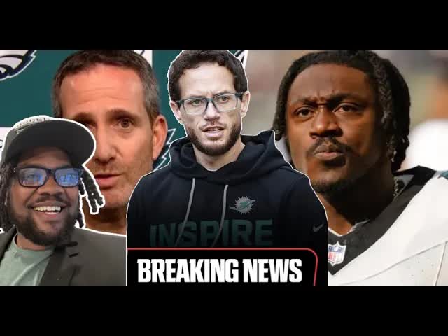 Video thumbnail for Lord Brunson: aj brown's future with the eagles, mike mcdaniel & harbaugh's impact