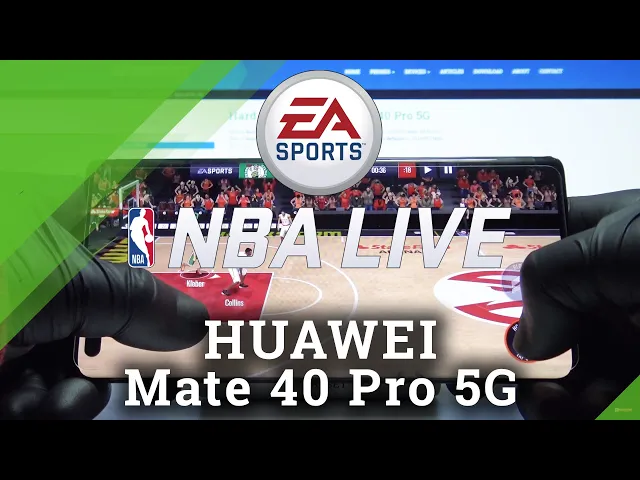 Video thumbnail for NBA Mobile HUAWEI Mate 40 Pro 5G - GamePlayTest