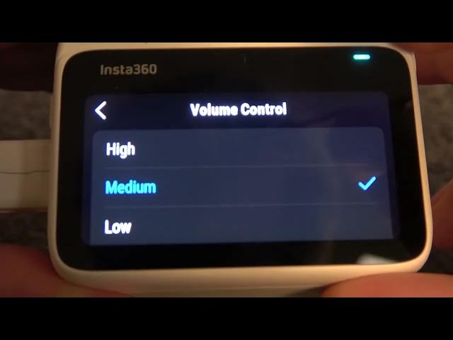 Video thumbnail for How to Change Interface Volume on Insta360 GO 3 / Manage Volume Settings