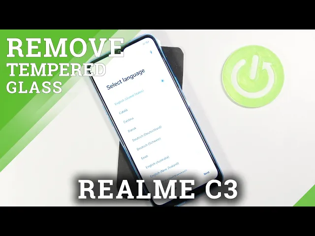 Video thumbnail for How to Remove Tempered Glass from REALME C3 – Take Off Screen Protection