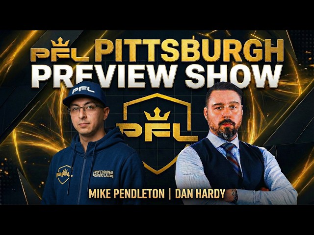 Video thumbnail for PFL Pittsburgh Preview Show with Dan Hardy | Big Stakes at 185 Pounds