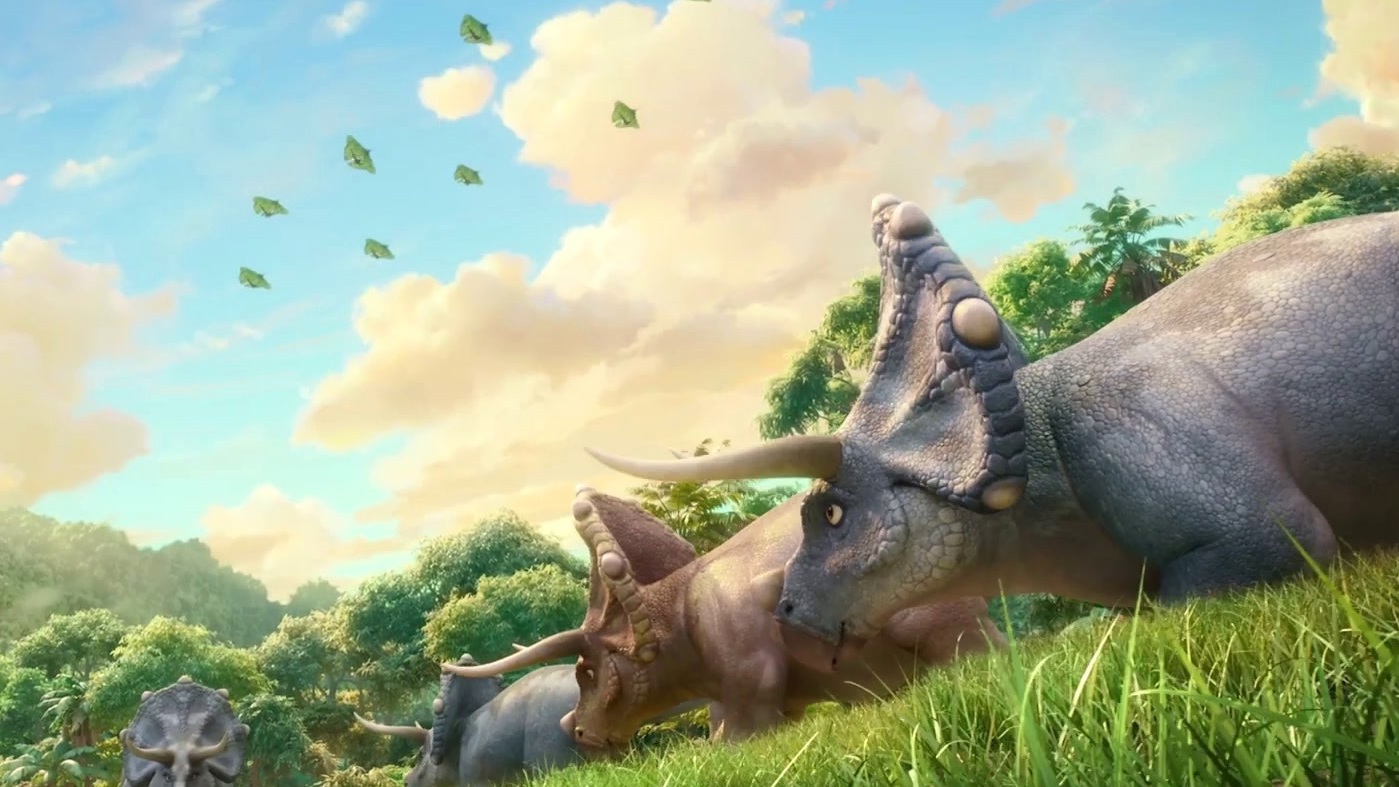 Video thumbnail for Paw Patrol: The Dino Movie: Flying Over Dino Island