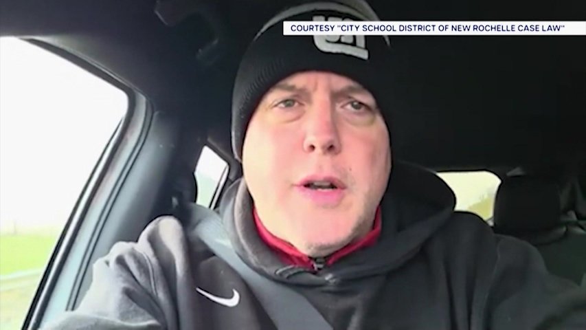 Video thumbnail for Former New Rochelle teacher indicted on multiple charges after alleged threats against school officials