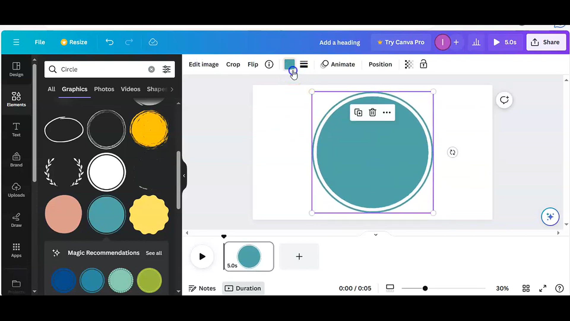 'Video thumbnail for How to make round logo with canva l Canva tutorial'