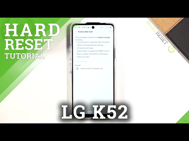 Video thumbnail for How to Factory Reset LG K52 – Erase All Content & Settings