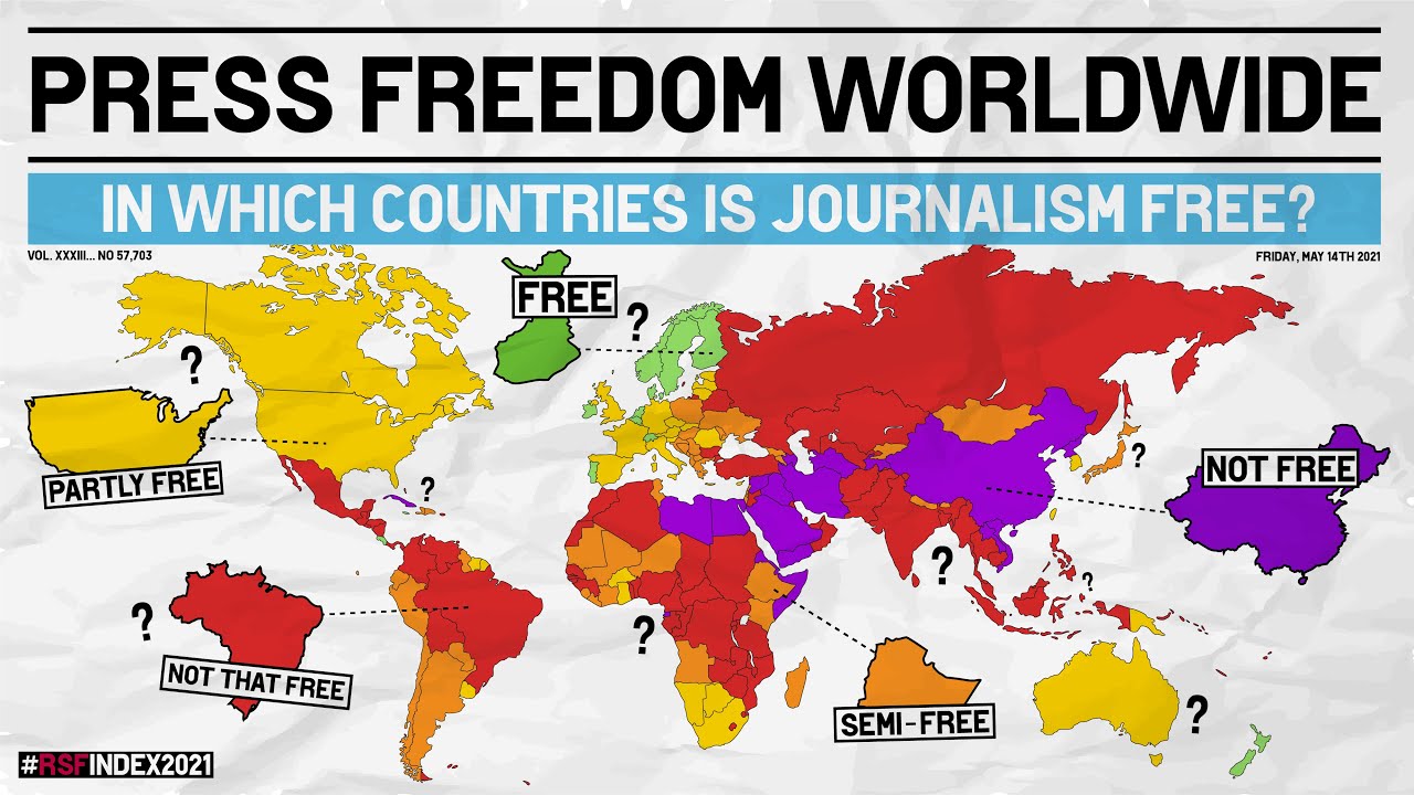Video thumbnail for Exploring global press freedom: A look at journalism across nations