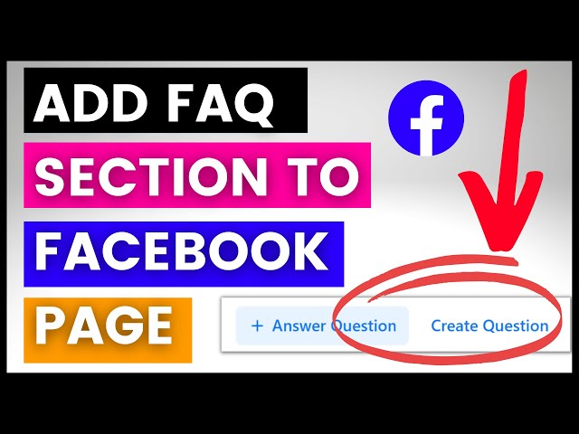 Video thumbnail for How To Add An FAQ Section To Your Facebook Page? [in 2025]