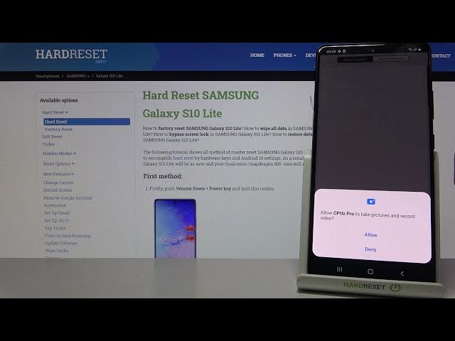 Video thumbnail for Samsung Galaxy S10 Lite - CPU-Z Specification | Full Device Details