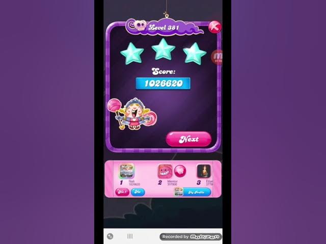 Video thumbnail for Candy crush saga #level381 y 382 complete
