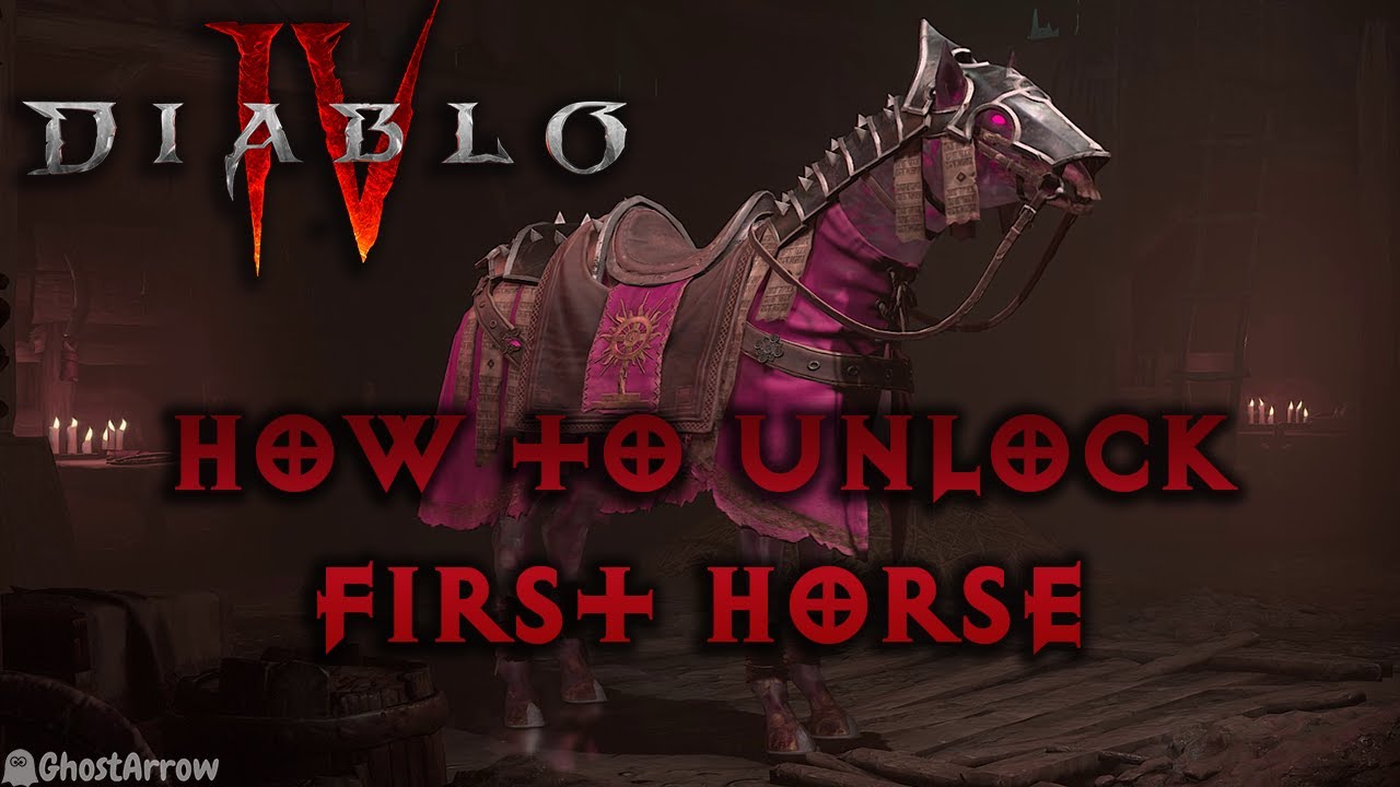 'Video thumbnail for Diablo 4 How to Get a Horse'