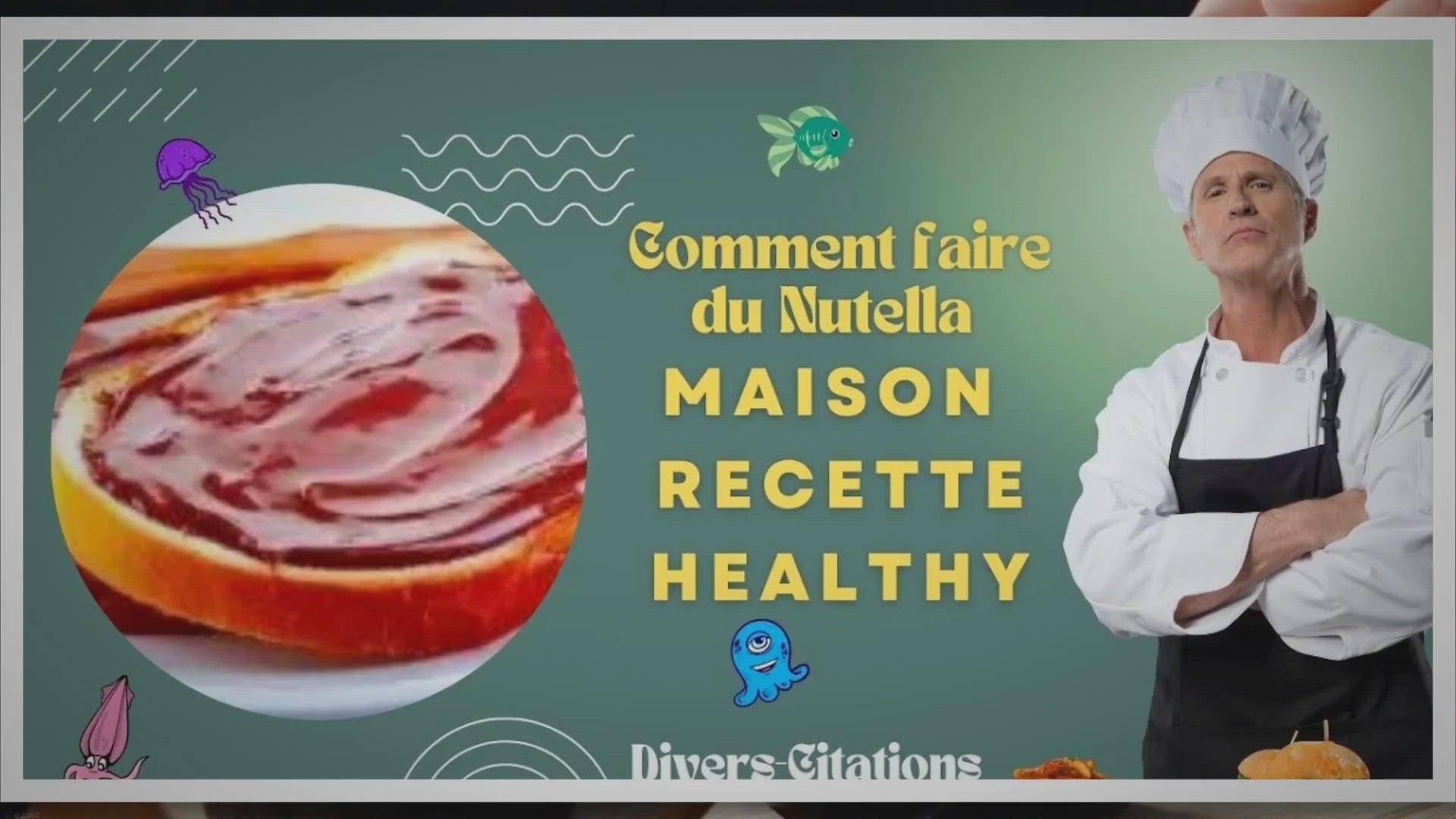 Video thumbnail for Comment faire du Nutella maison – recette healthy