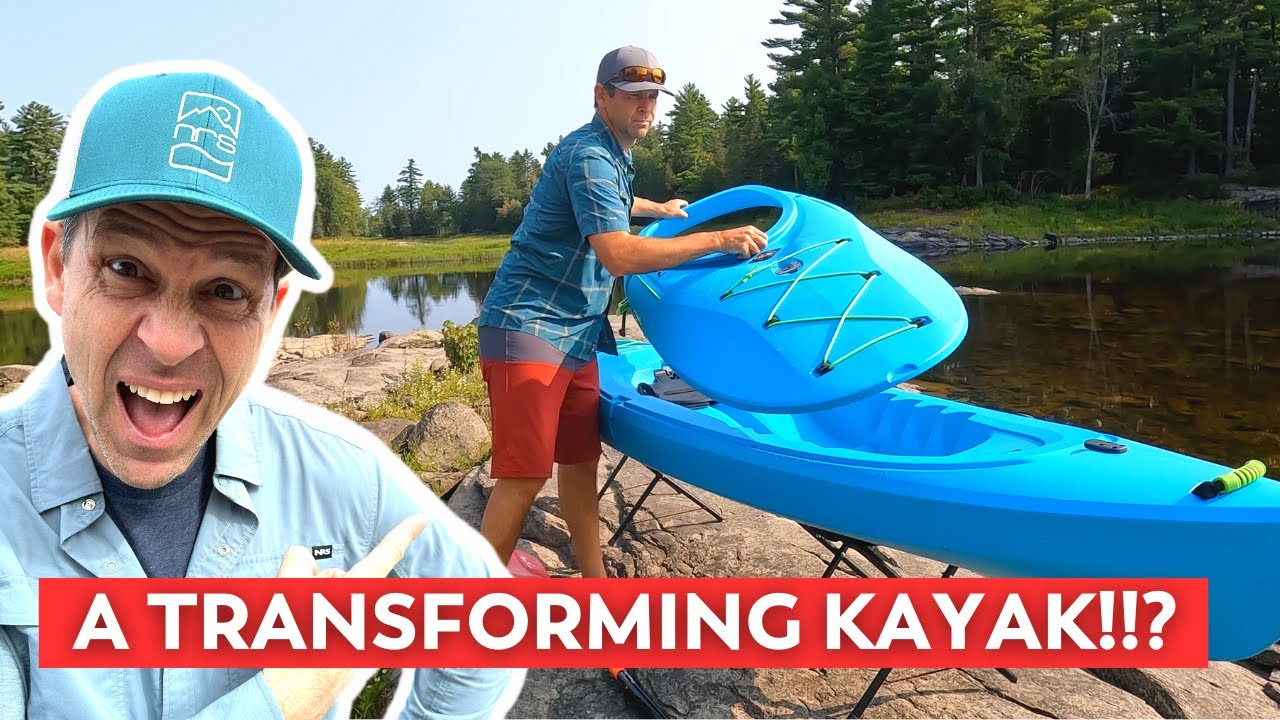 Video thumbnail for A Convertible Kayak?? | This Kayak is a Sit-On-Top AND Sit-Inside!