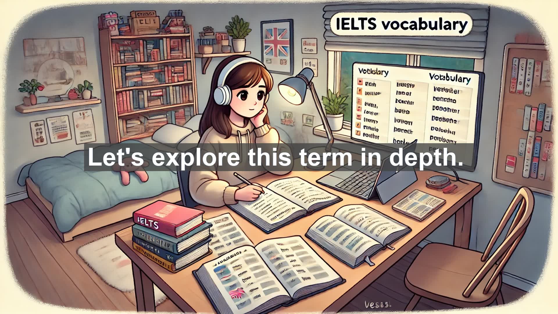 'Video thumbnail for 2000 Must Know IELTS 9.0 Vocabulary - Understanding 'Concentric': A Key Word for IELTS Success'