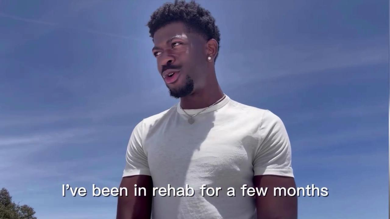 Video thumbnail for Lil Nas X announces new music following rehab.