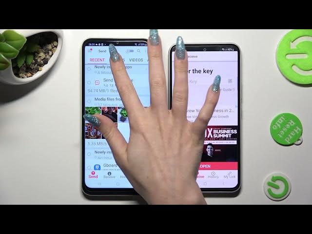 Video thumbnail for How to Transfer Files from SAMSUNG Galaxy A14 to an Android Device - Send Anywhere