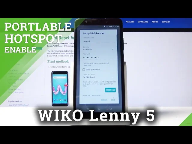 Video thumbnail for How to Share Network in WIKO Lenny 5 – Create Wi-Fi Hotspot