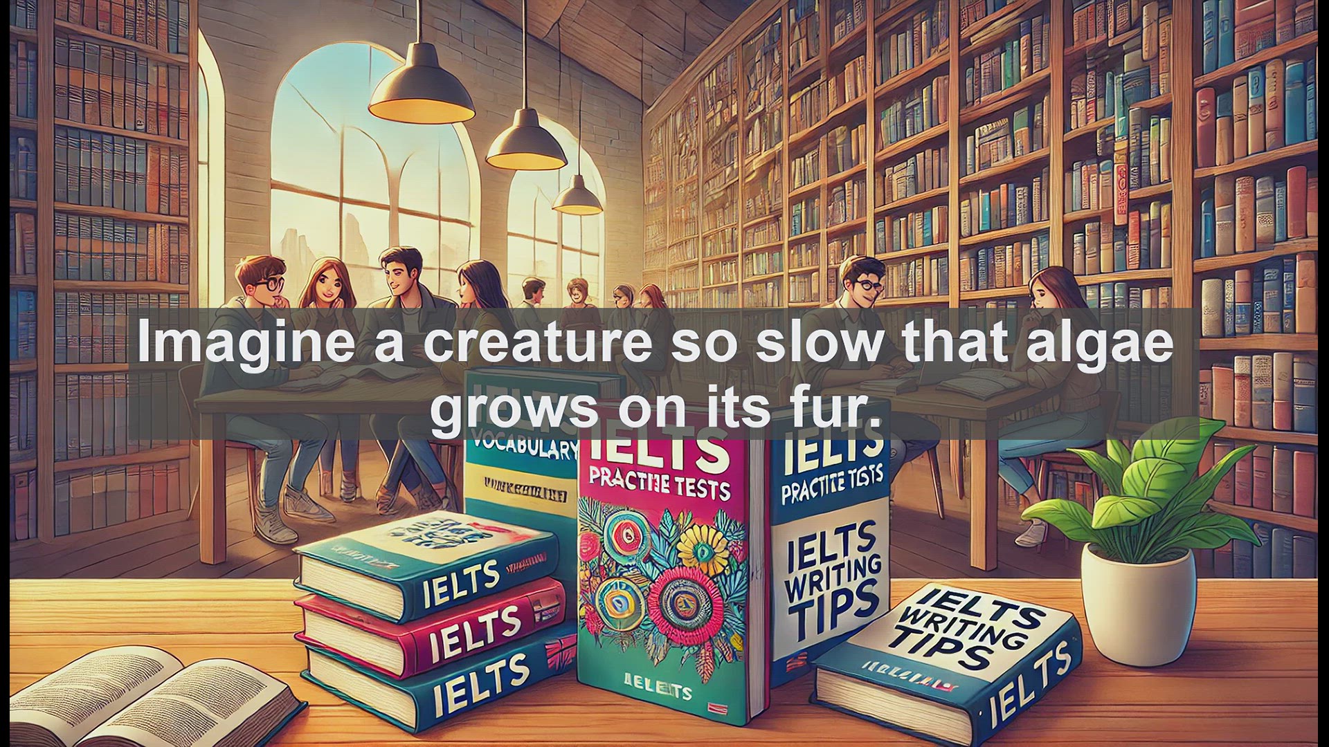 'Video thumbnail for 2000 Must Know IELTS 9.0 Vocabulary - Sloth: Boost Your IELTS Vocabulary'