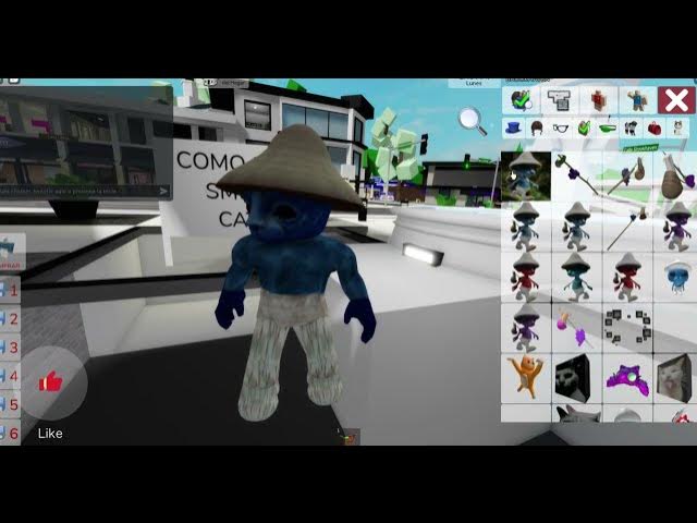 Video thumbnail for ROBLOX COMO ser Un GATO PITUFO 🤣 SMURF CAT 😹 #brookhaven