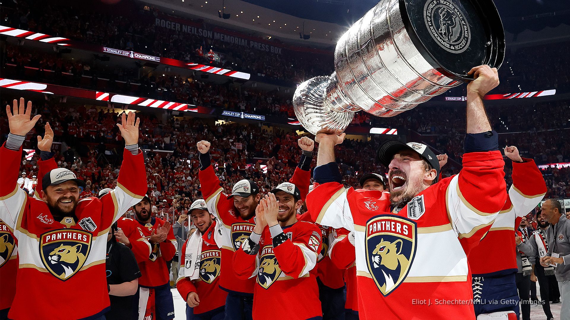 Video thumbnail for Modern NHL makes Panthers’ repeat Stanley Cup win all the more rare