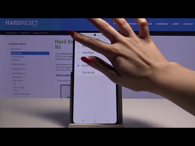 Video thumbnail for How to Change Vibration Pattern in SAMSUNG Galaxy S20 FE 5G – Change Vibration Style