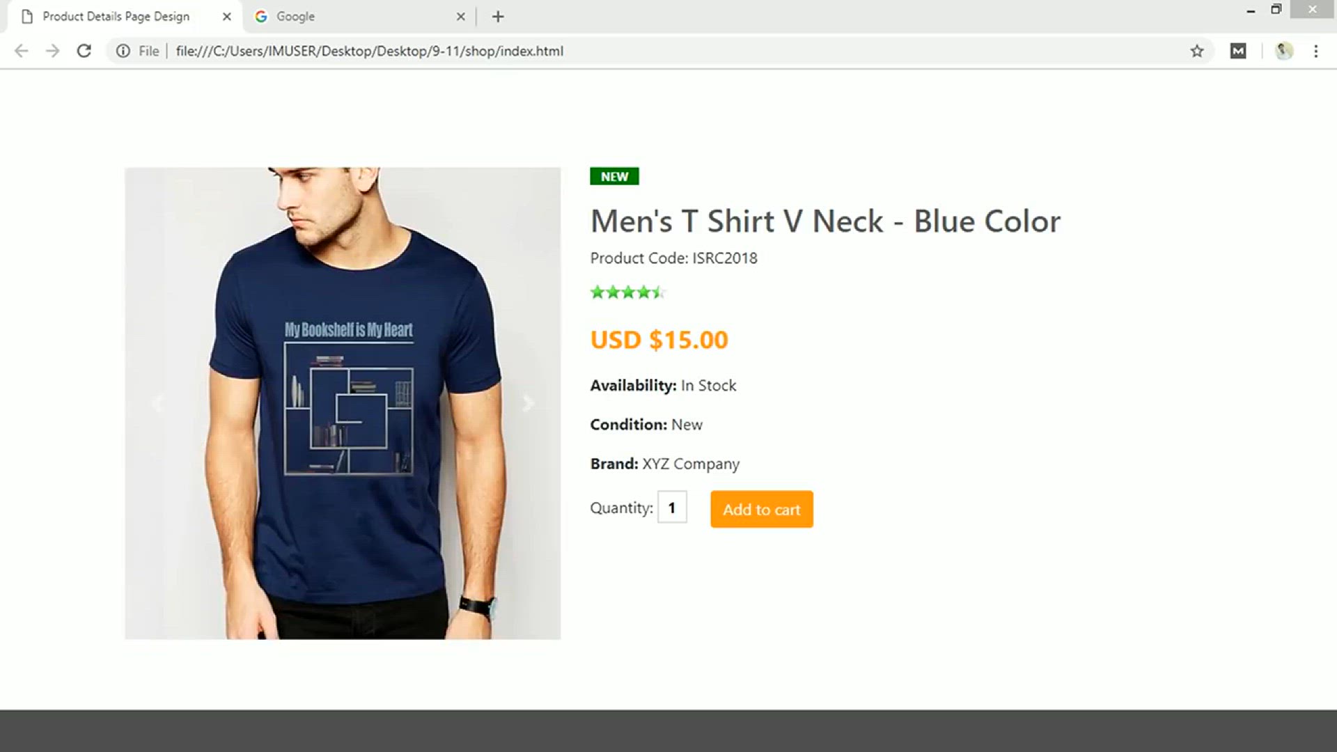 'Video thumbnail for How To Make Ecommerce Product Page Using HTML CSS And Bootstrap'