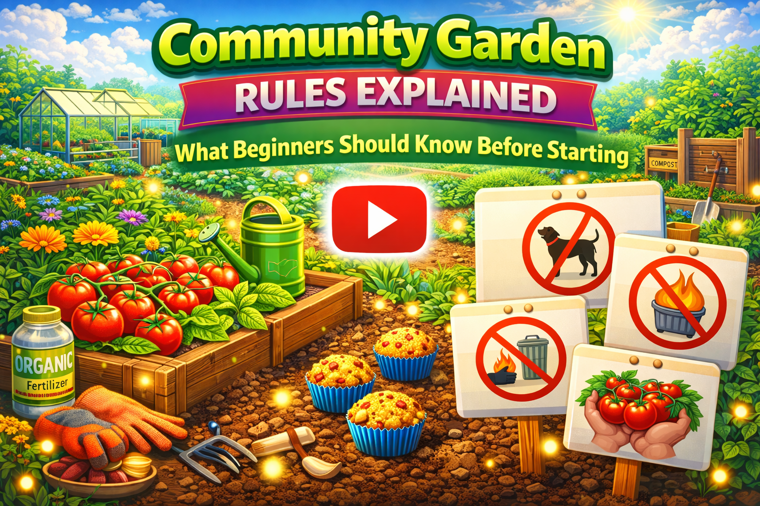 Video thumbnail for Community Garden Rules Explained | What Beginners Should Know Before Starting