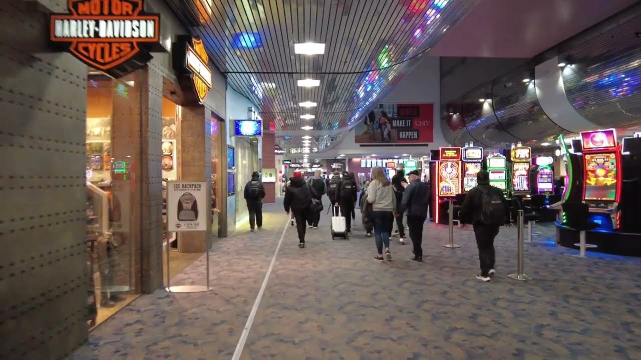 Video thumbnail for Las Vegas Airport Arrival Process