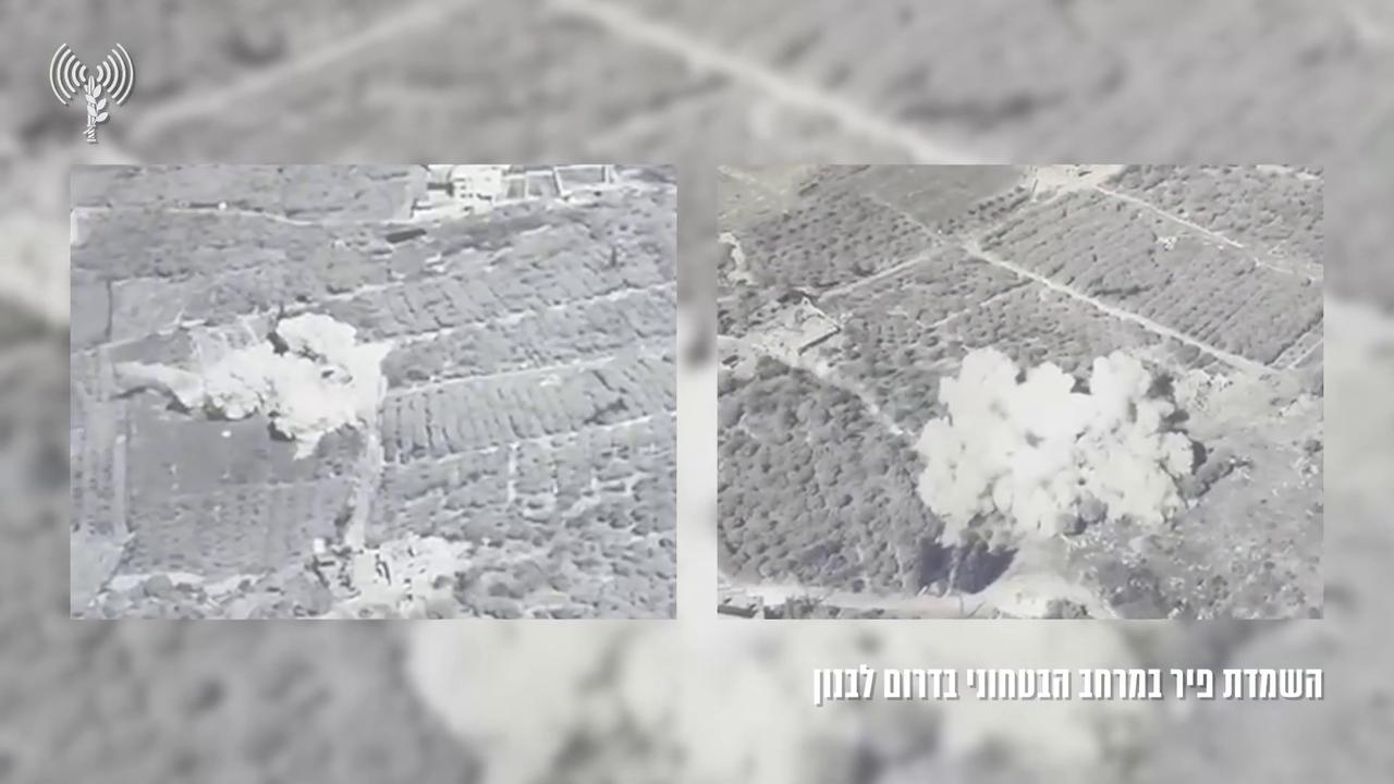 Video thumbnail for Lebanon: Israeli Forces Show Destruction of Hezbollah Shaft in Security Area.