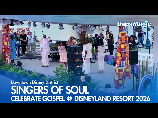 Video thumbnail for Singers of Soul | Celebrate Gospel @ Disneyland Resort 2026 4K