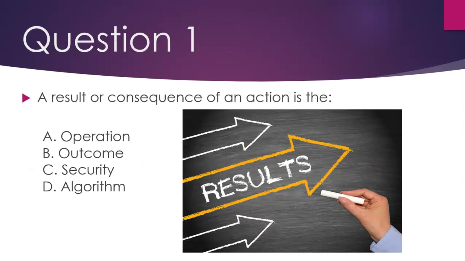 Video thumbnail for Academic Vocabulary Quiz 17:  Computer Science