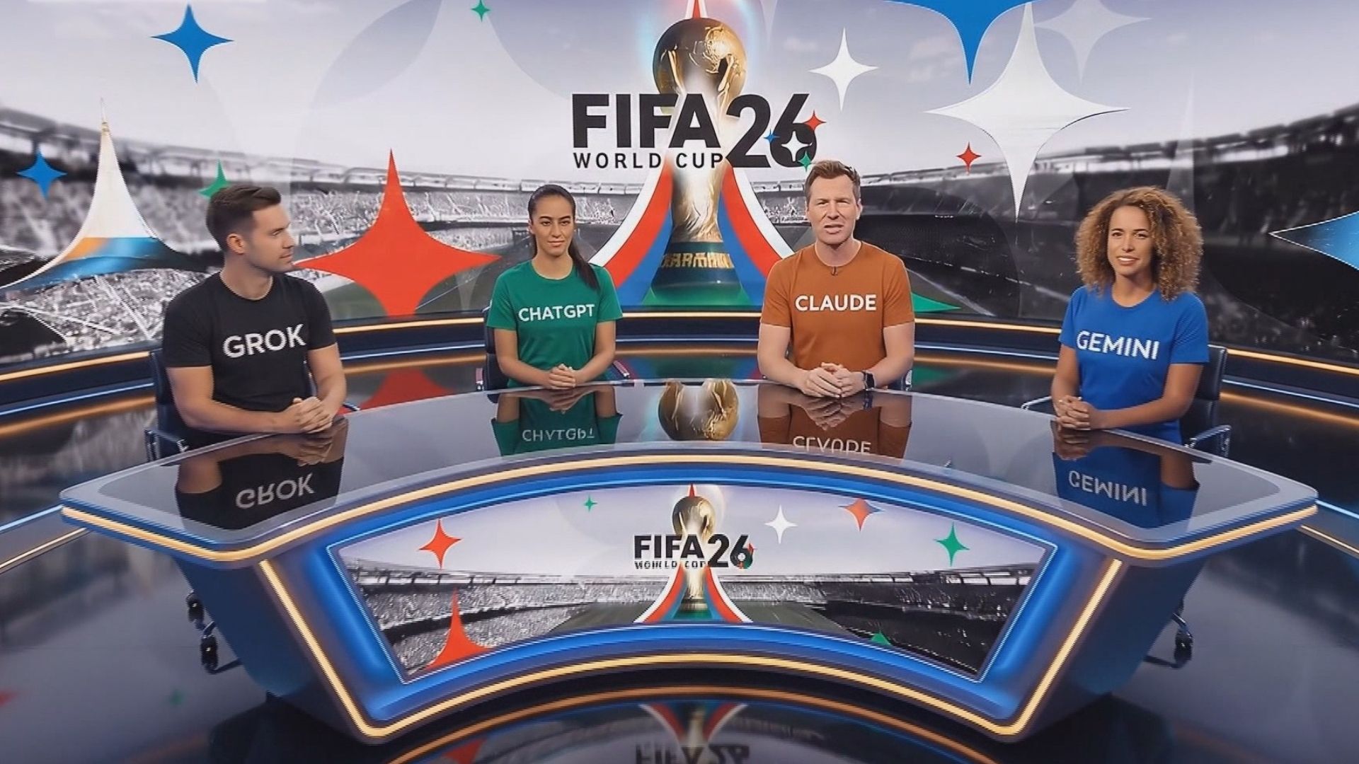 Video thumbnail for Four AI models go head-to-head on World Cup 2026 winner predictions