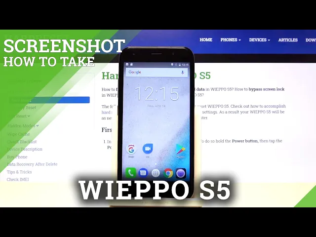 Video thumbnail for How to Take Screenshot in WIEPPO S5 – Capture Screen