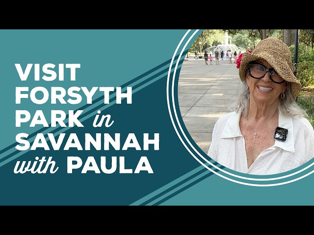 Video thumbnail for Love & Best Dishes: Visit Forsyth Park in Savannah, GA, with Paula Deen