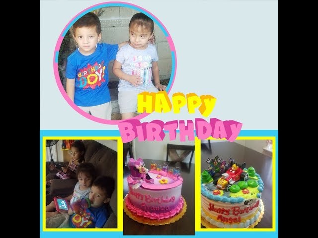 Video thumbnail for happy birthday aranza y angel mellizos💕💕💕💕