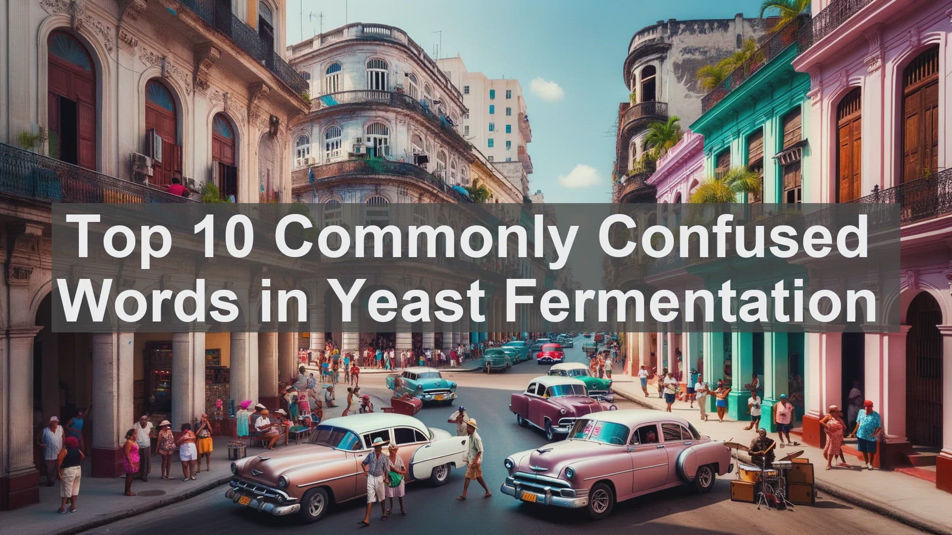 'Video thumbnail for Top 10 Commonly Confused Words in Yeast Fermentation'